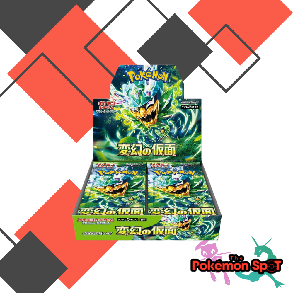 Pokemon Mask of Change Booster Box SV6a