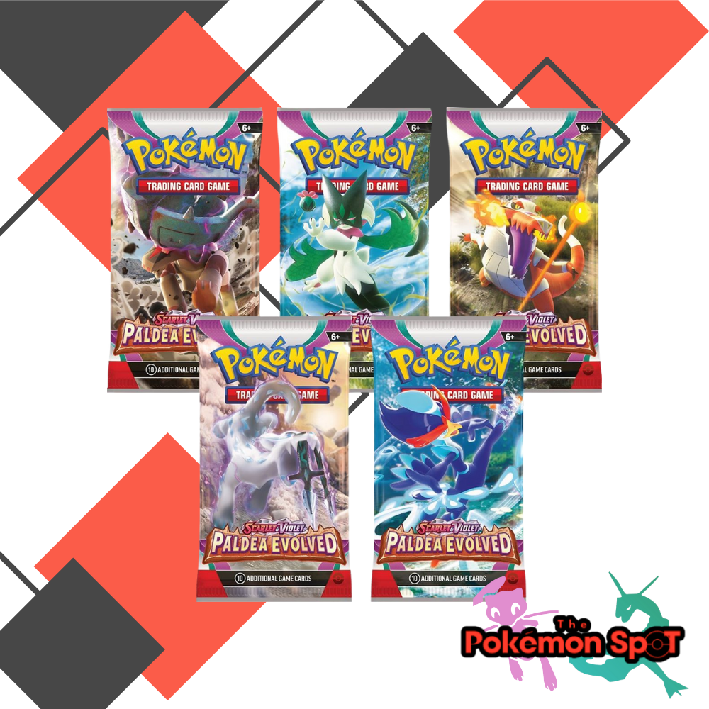 Pokemon Paldea Evolved Booster Pack - SV02