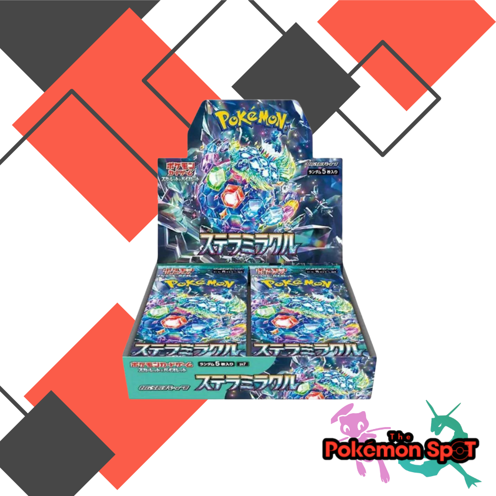 Pokemon Stellar Miracle Booster Box - SV7